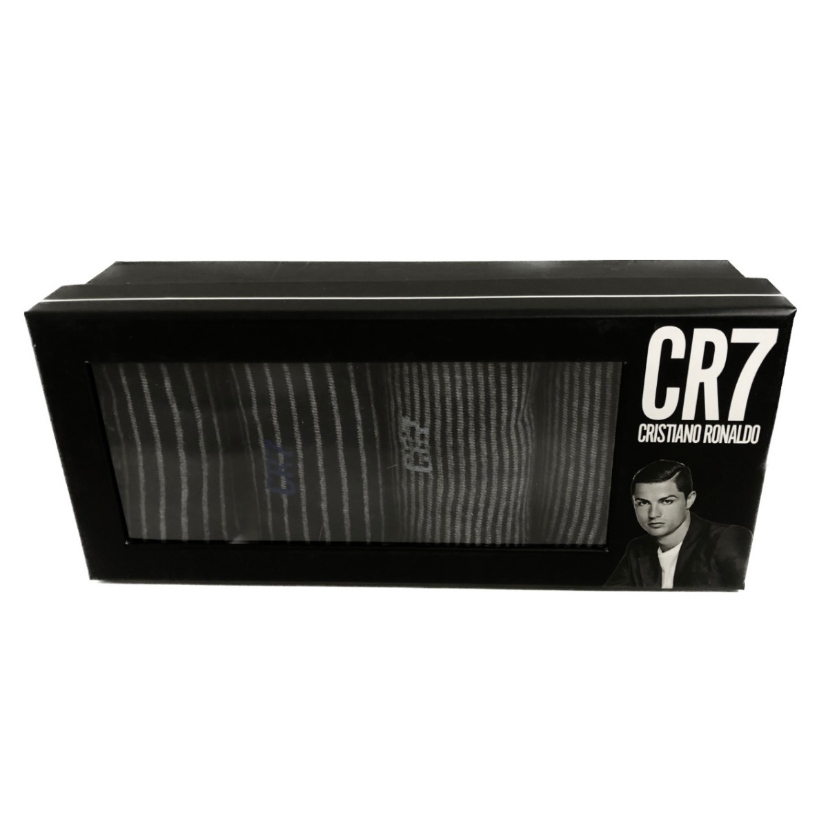 CR7 Men's Cotton Blend 4-Pack Fashion Socks, Gift Box