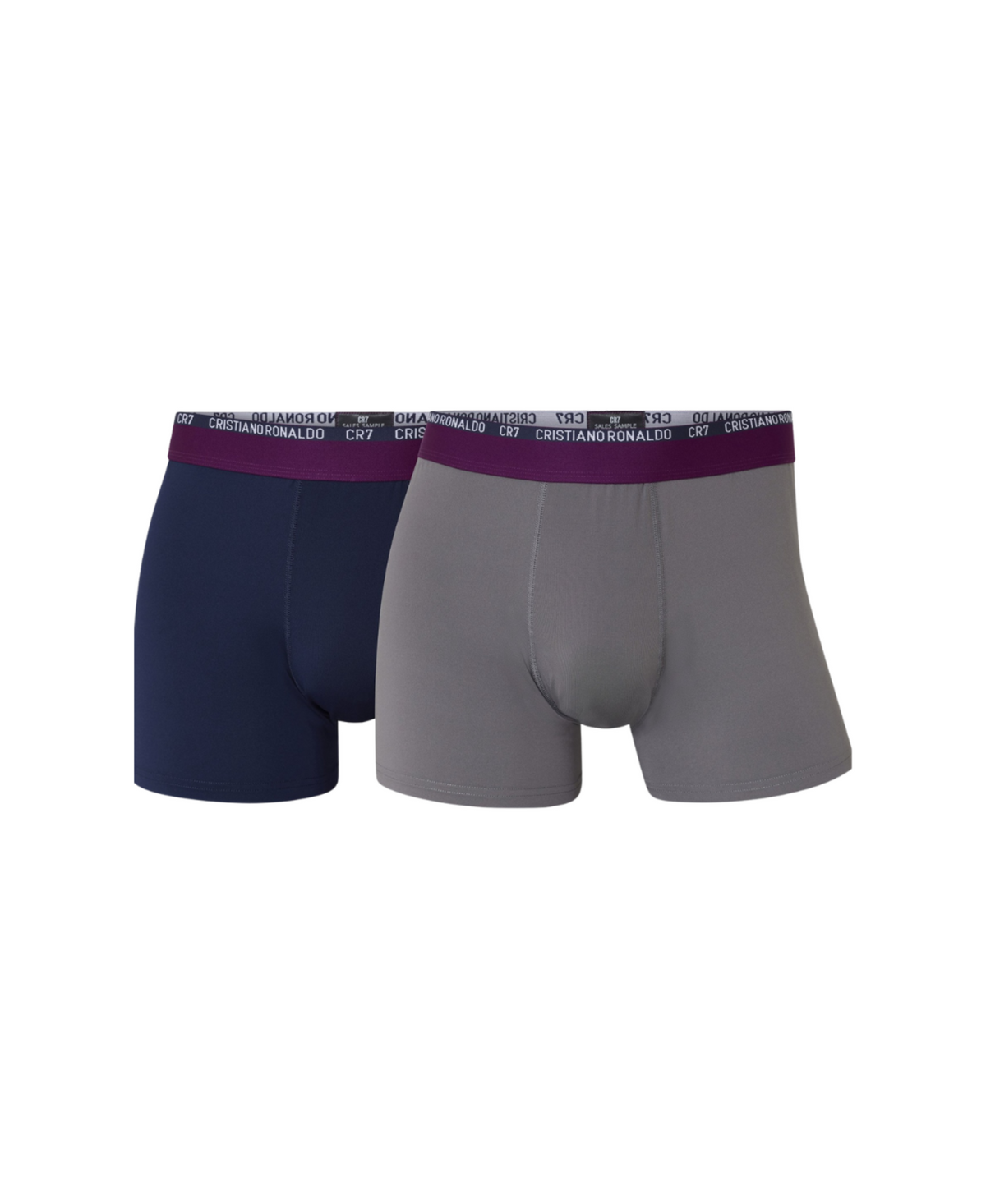 Paquete de 2 calzoncillos de mezcla de algodón CR7 para hombre