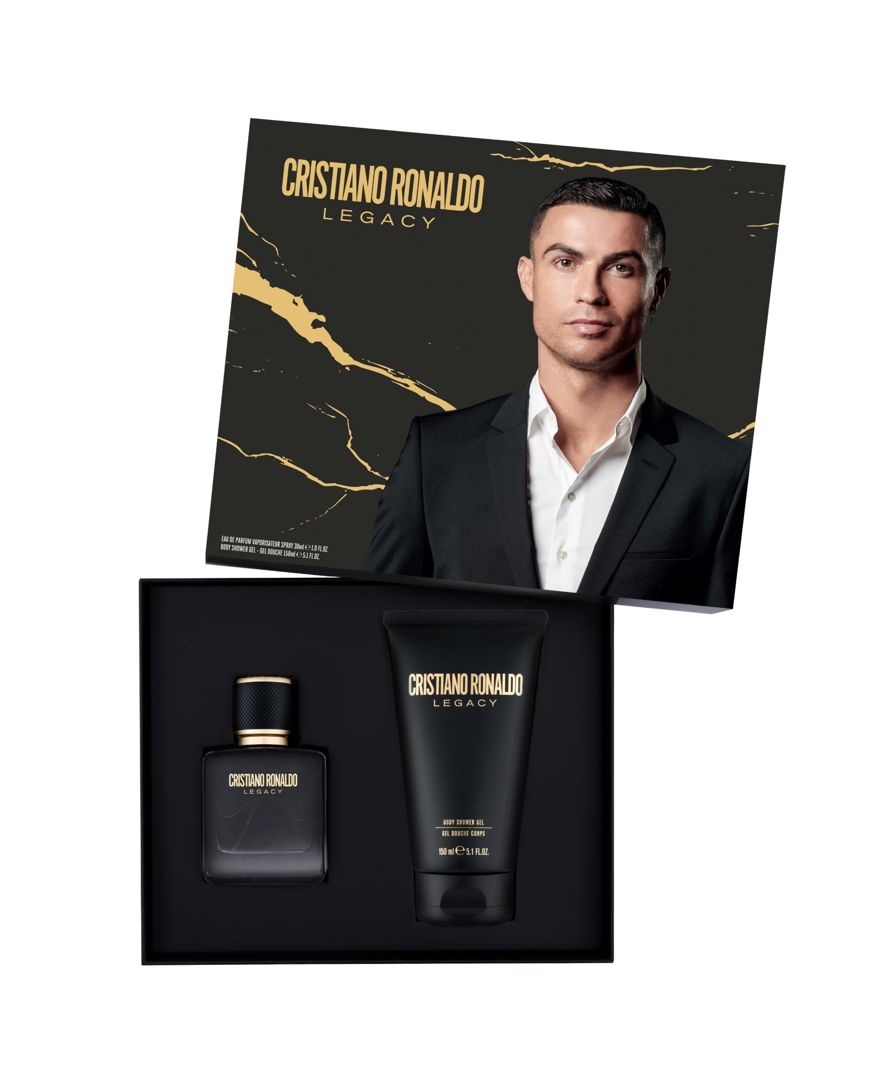 Cristiano Ronaldo Legacy Gift Set Eau de Toilette 1oz (30ml), 5.1