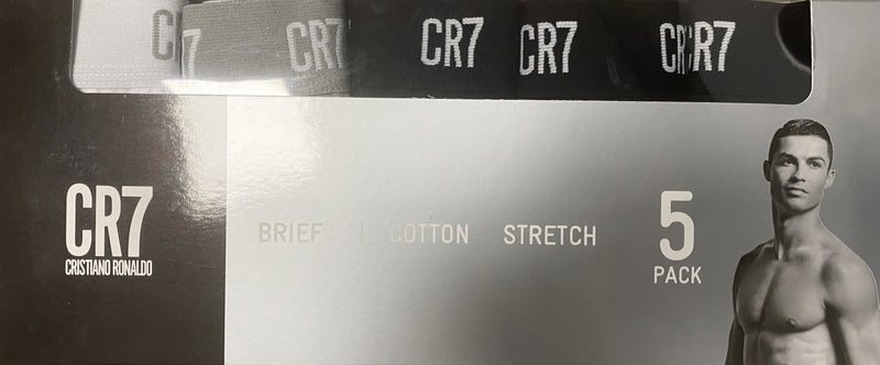 CR7 Men's 5-Pack Cotton Blend Briefs
