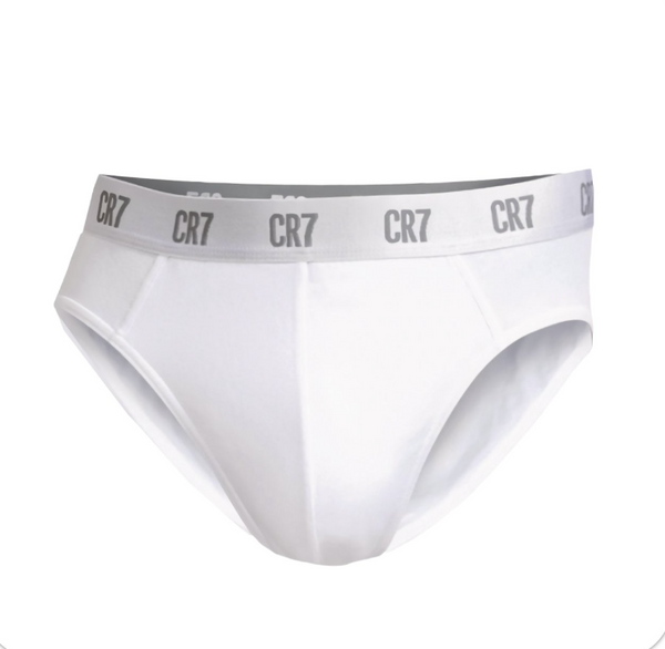 EN SOLDE 40% DE REMISE CR7 Basics Men's 3-Pack Briefs Organic Cotton B – CR7  Underwear