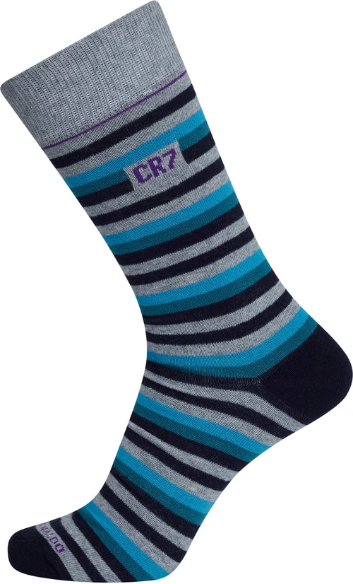 CR7 Men's Cotton Blend 5-Pack Fashion Socks