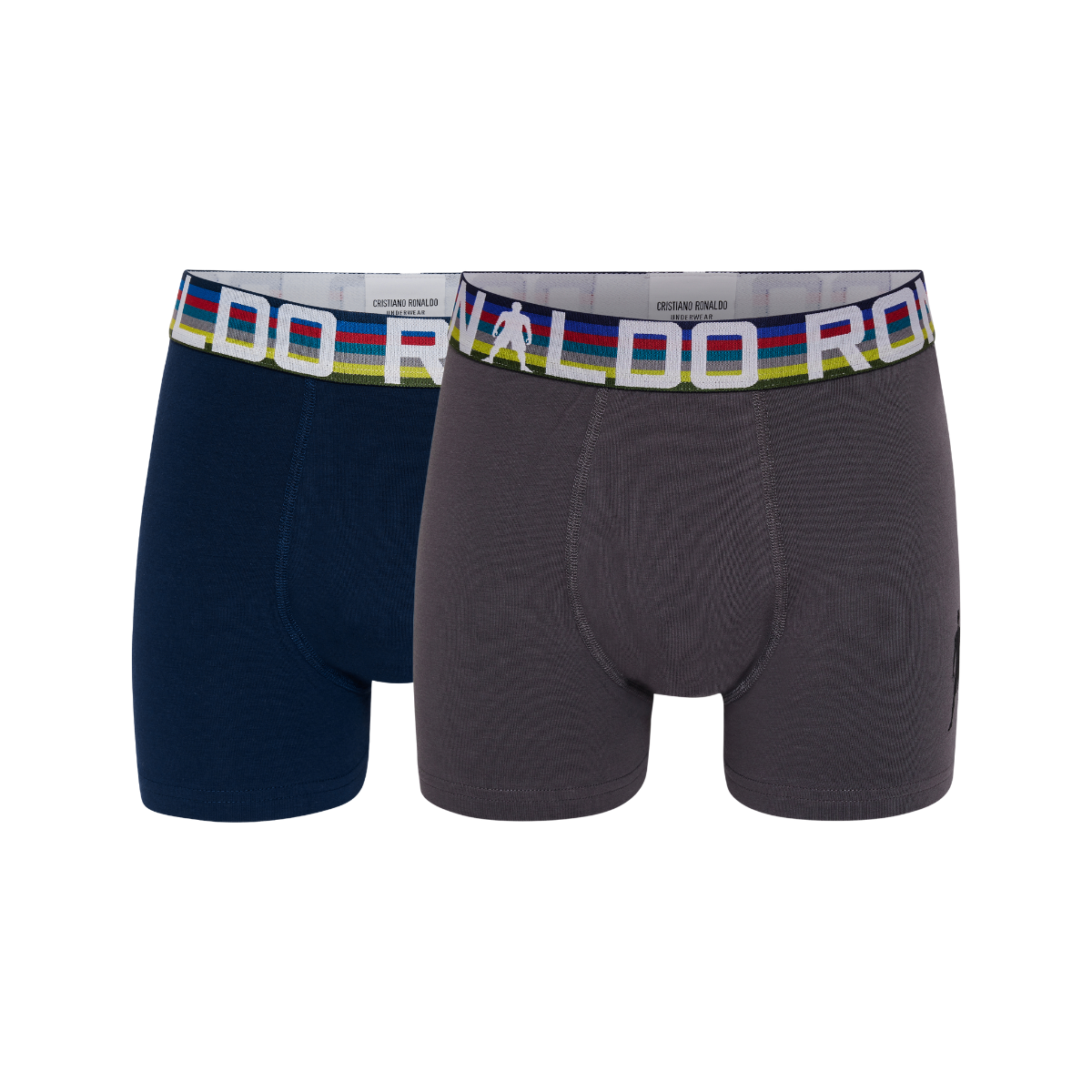 CR7 Boy's 2 Pack Cotton Blend Trunks