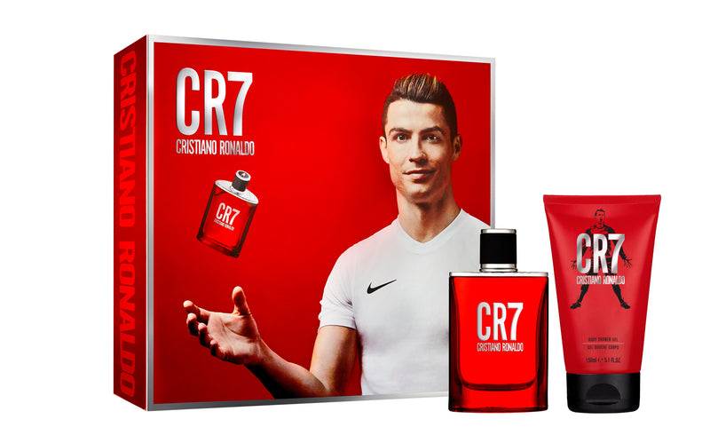 CR7 by Cristiano Ronaldo for Men - 2 Pc Gift Set 1.7 oz EDT Spray, 5.1oz Shower Gel