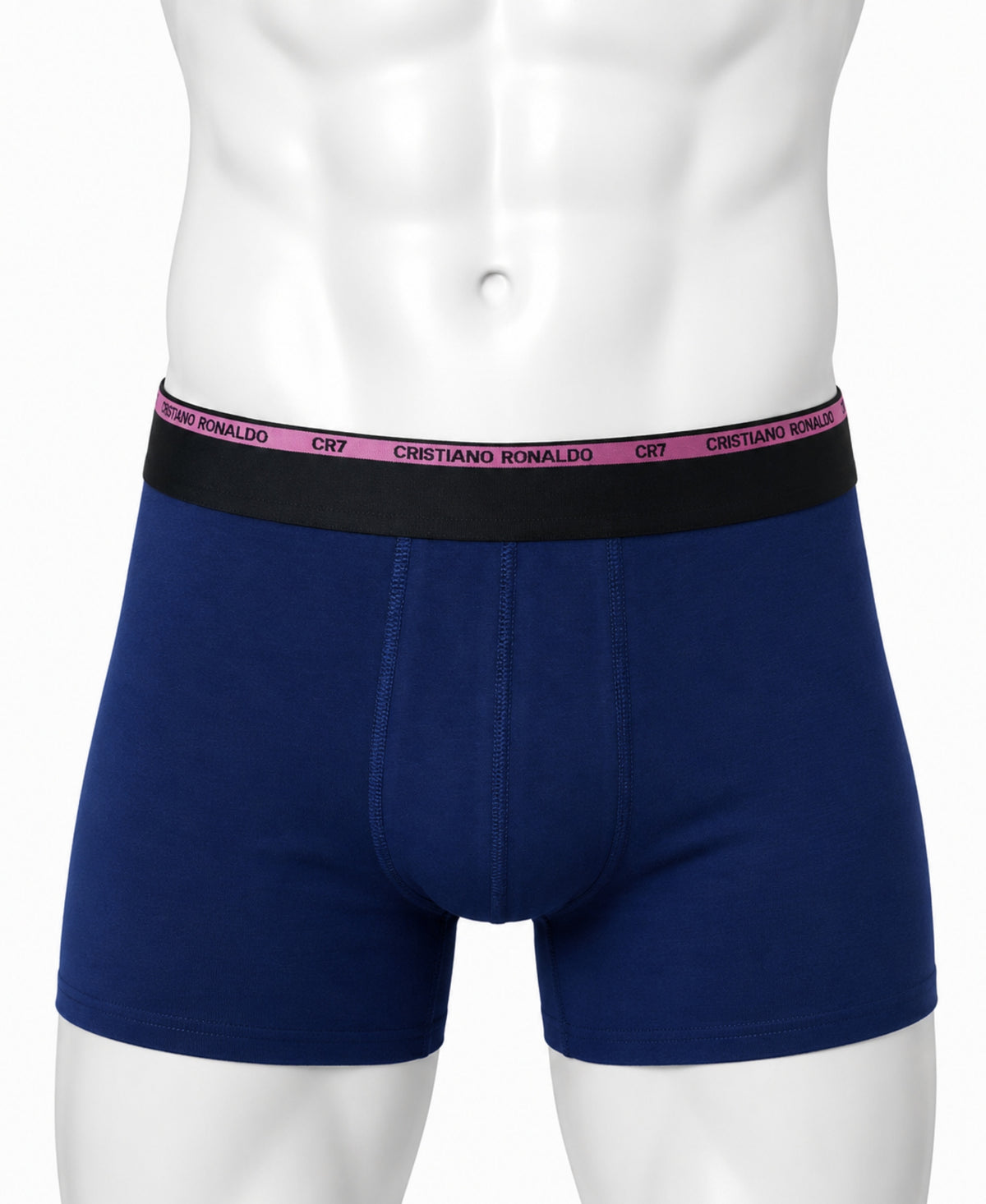 CR7 Men's 3-Pack Cotton Blend Trunks, Multicolor