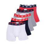 CR7 Men's 5-Pack Cotton Blend Boxer-Briefs