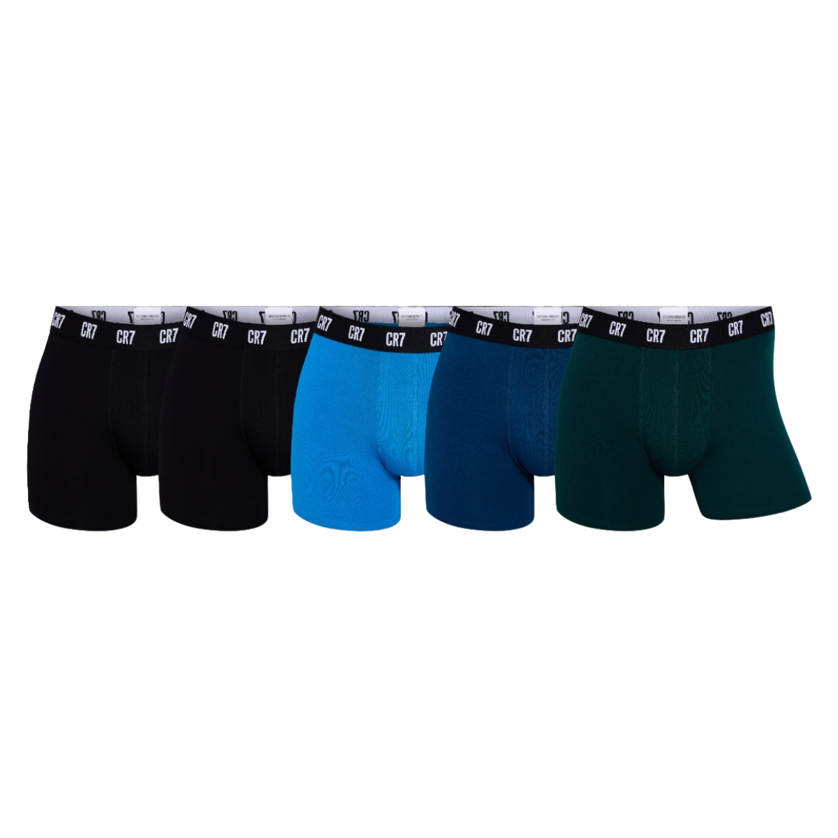 CR7 Men's 5-Pack Bamboo Blend Boxer-Briefs