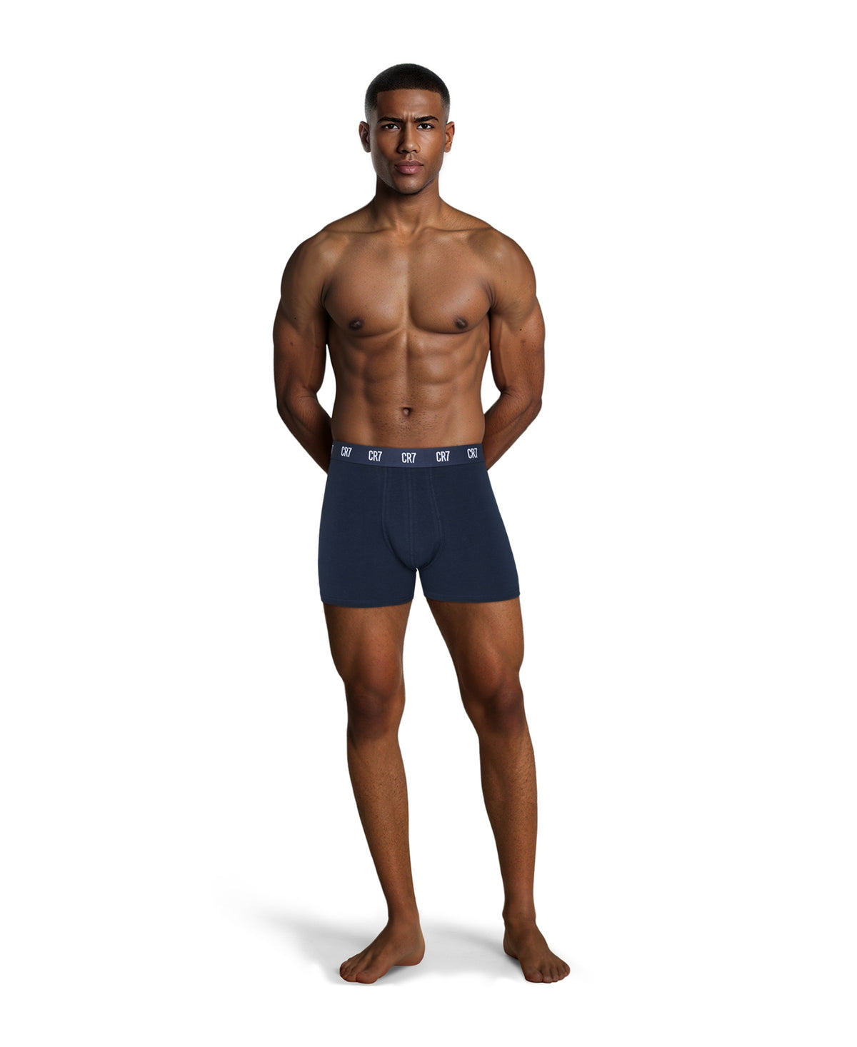 Paquete de 3 calzoncillos de mezcla de algodón CR7 para hombre