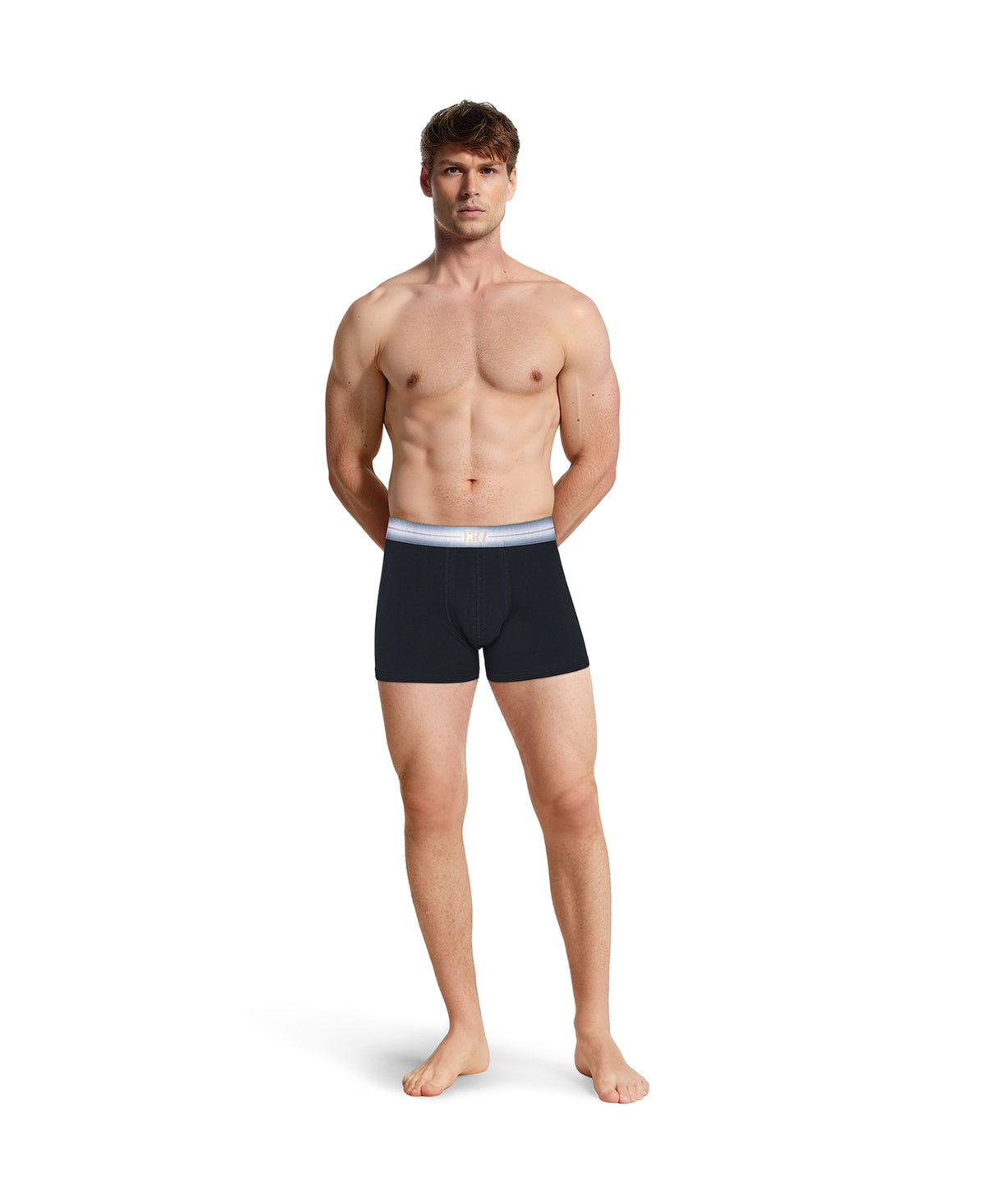 Paquete de 3 calzoncillos de mezcla de algodón CR7 para hombre