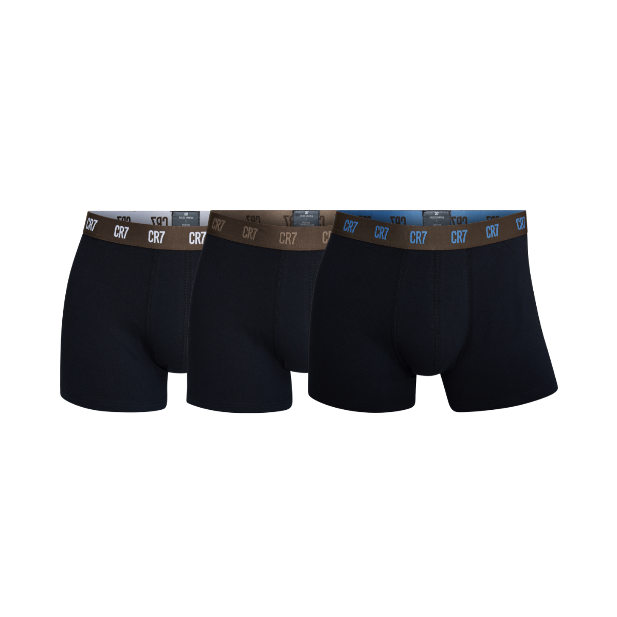 CR7 Men's 3-Pack Cotton Blend Trunks