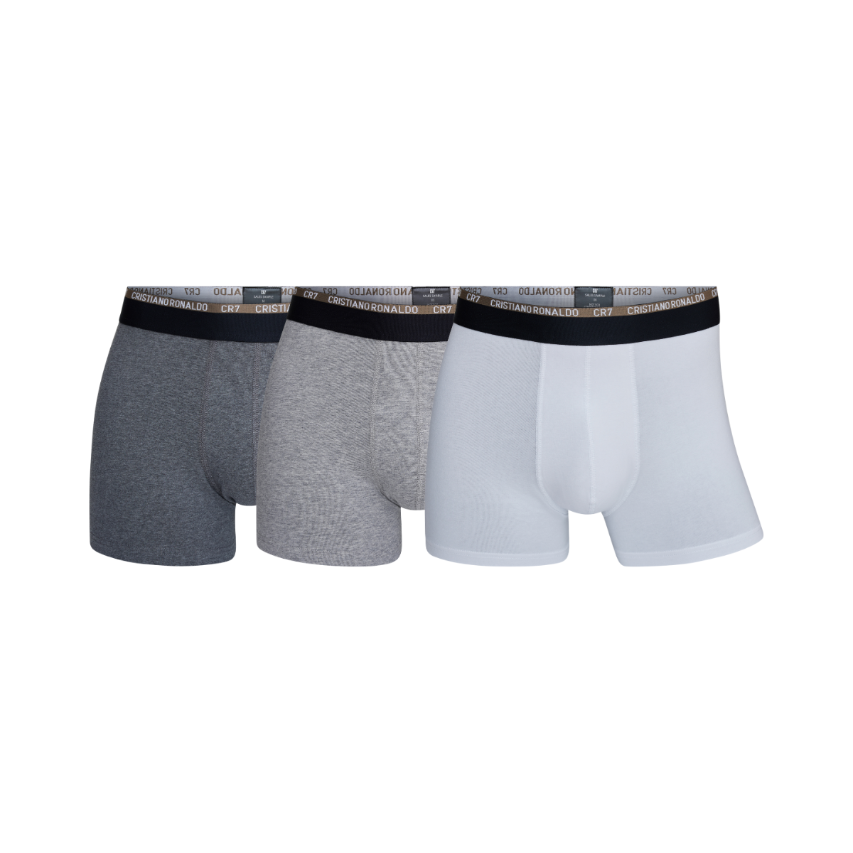 CR7 Men's 3-Pack Cotton Blend Trunks