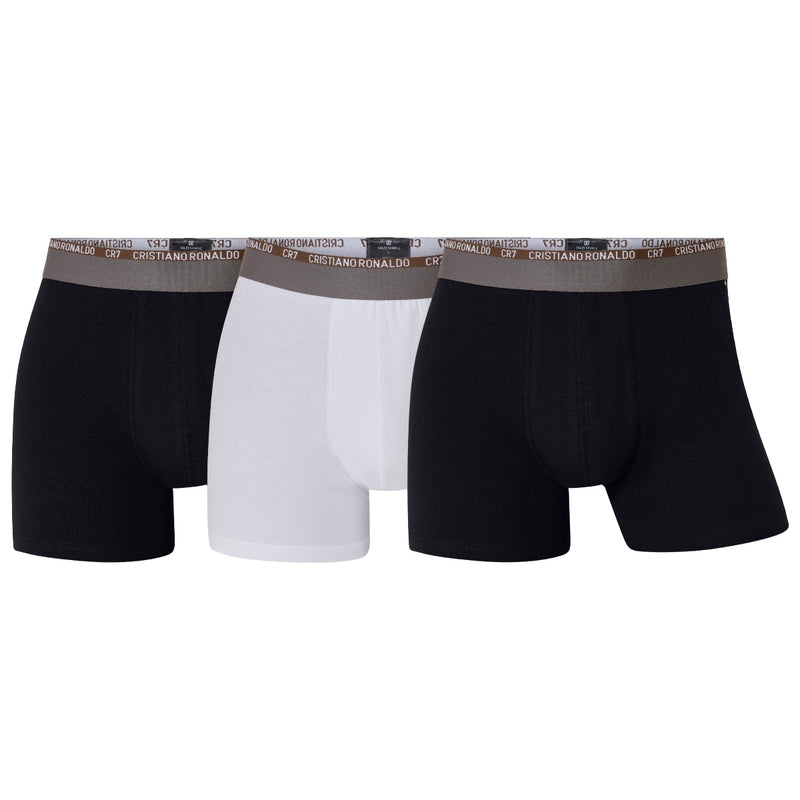 CR7 Men's 3-Pack Cotton Blend Trunks