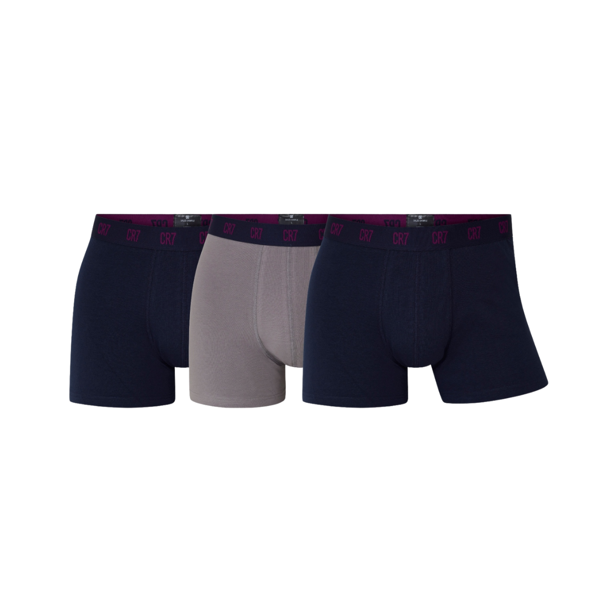 CR7 Men's 3-Pack Cotton Blend Trunks