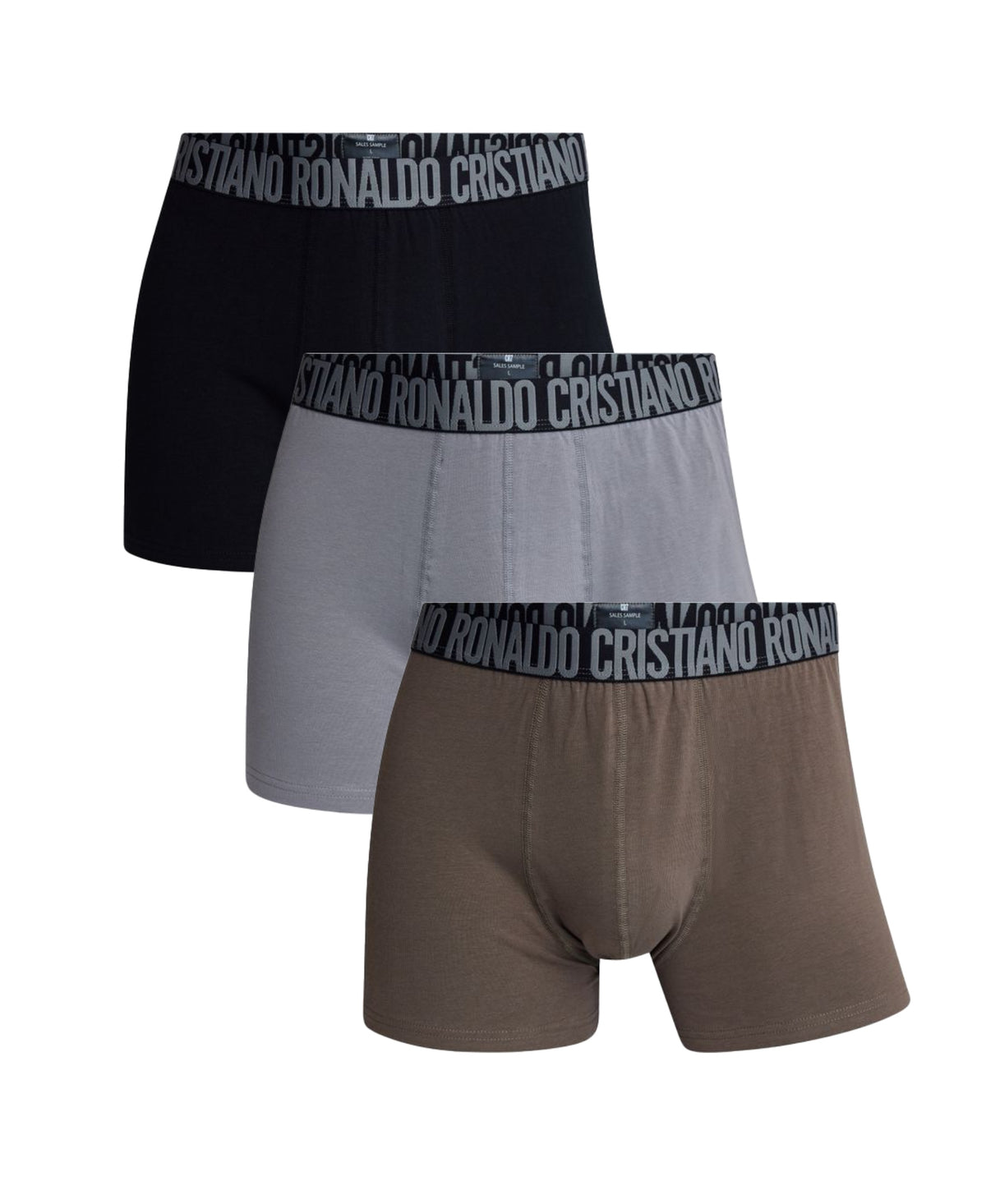 CR7 Men's 3-Pack Cotton Blend Trunks