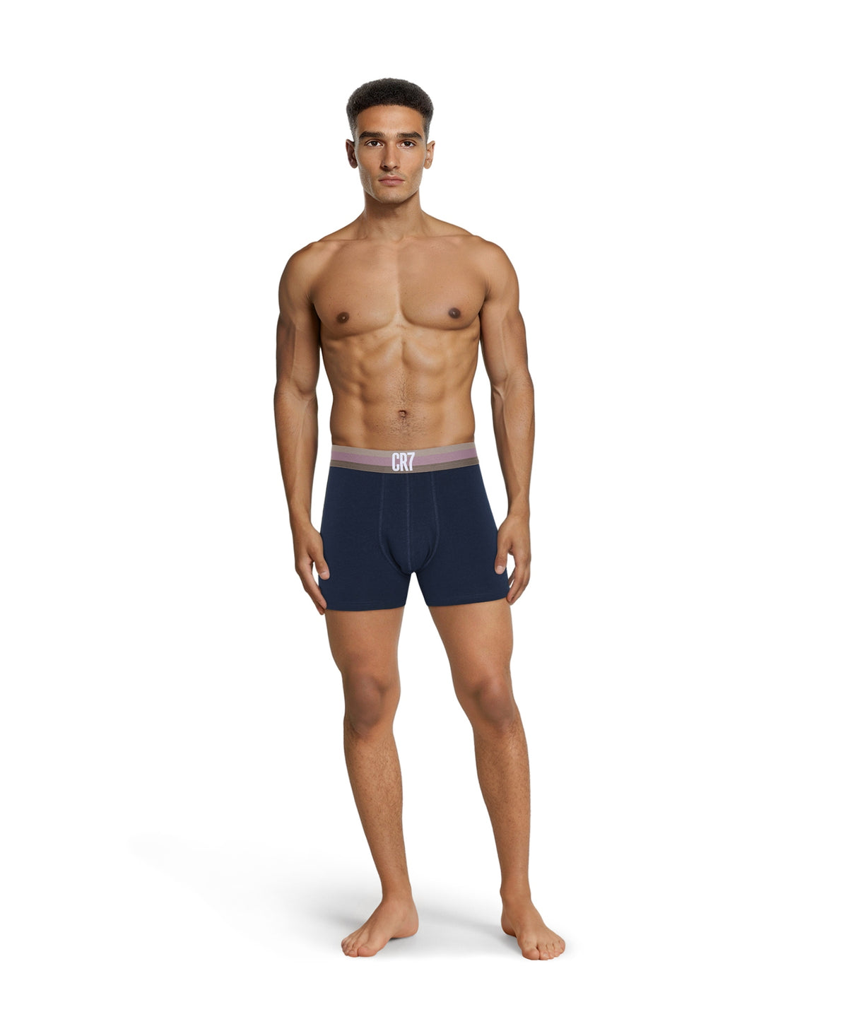 Paquete de 2 calzoncillos de mezcla de algodón CR7 para hombre