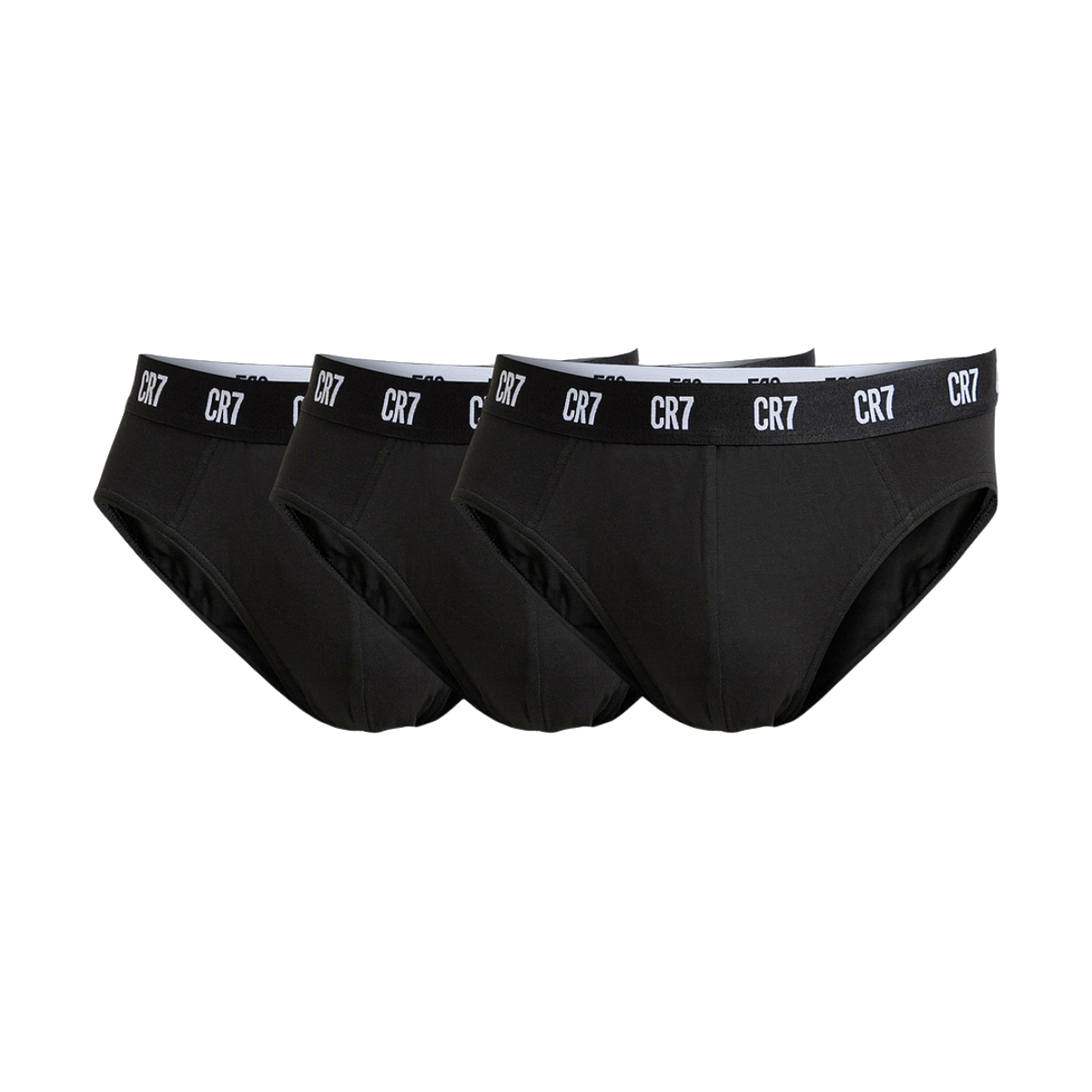 CR7 Men's 3 Pack Cotton Blend Briefs - Basics