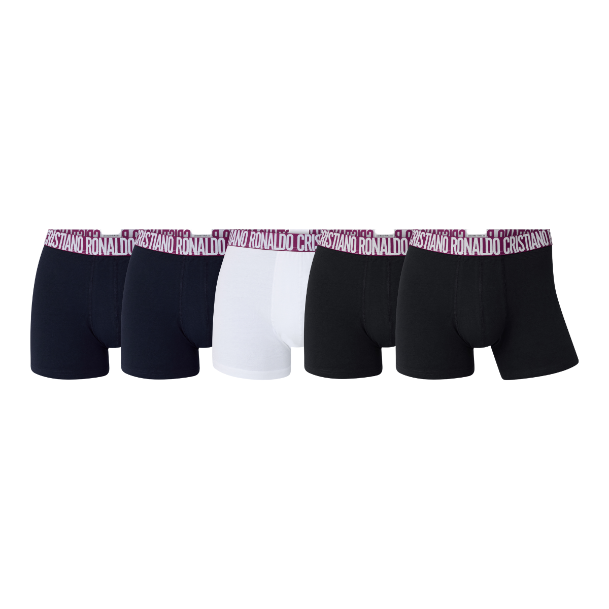 CR7 Men's 5-Pack Cotton Blend Trunks