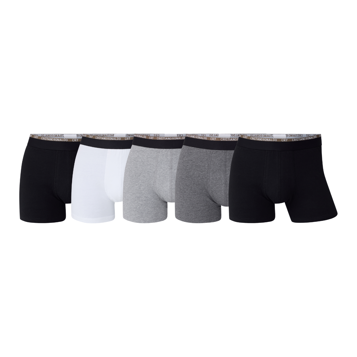 CR7 Men's 5-Pack Cotton Blend Trunks