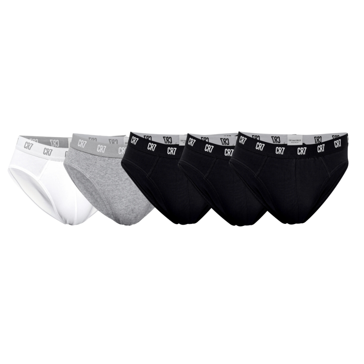 CR7 Men's 5-Pack Cotton Blend Briefs