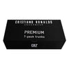 CR7 Men's 7-Pack Cotton Blend Trunks Premium Gift-Box