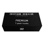 CR7 Men's 7-Pack Cotton Blend Trunks Premium Gift-Box