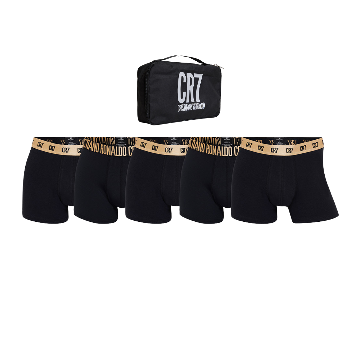 CR7 Men's 5-Pack Trunks in CR7 Travel Zip Bag – CR7 Underwear