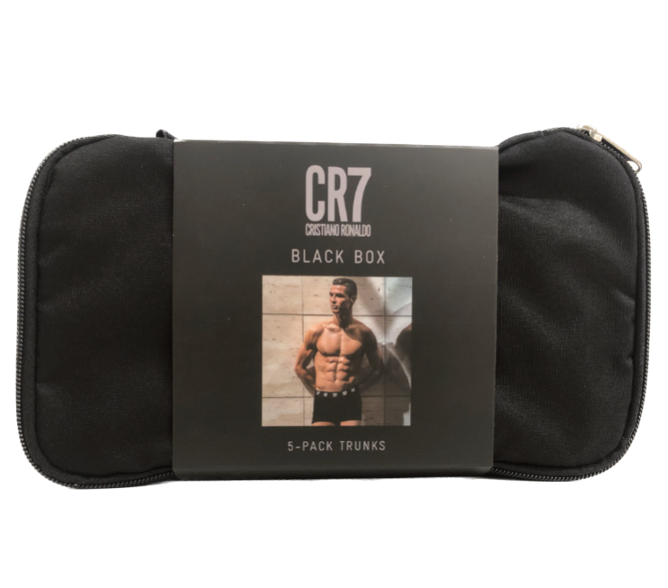 CR7 Men s 5 Pack Trunks in CR7 Travel Zip Bag CR7 Underwear