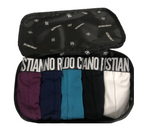 CR7 Men's Briefs 5-Pack in Travel Zip Bag