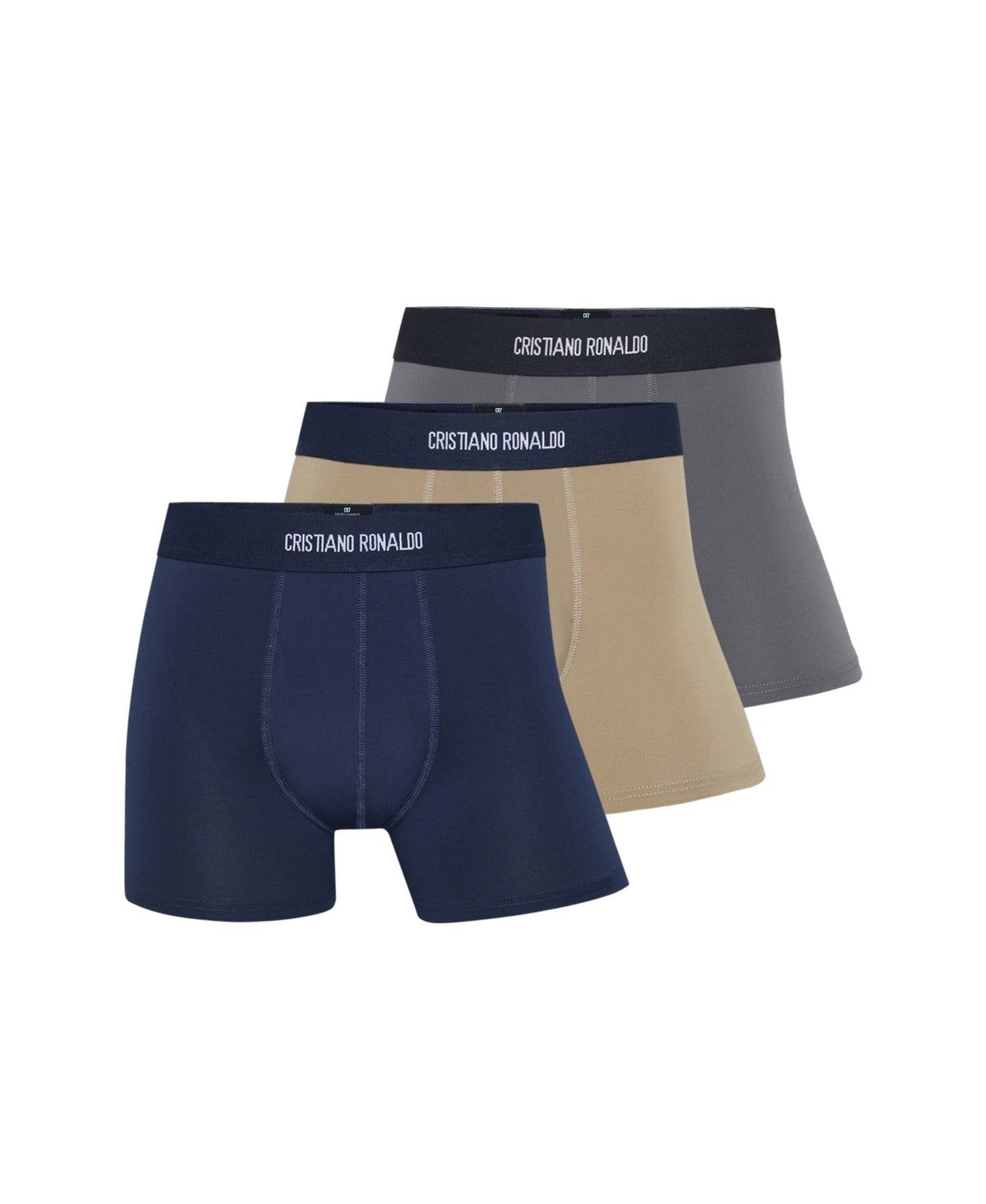 CR7 Men's 3-Pack Micro Blend Trunks