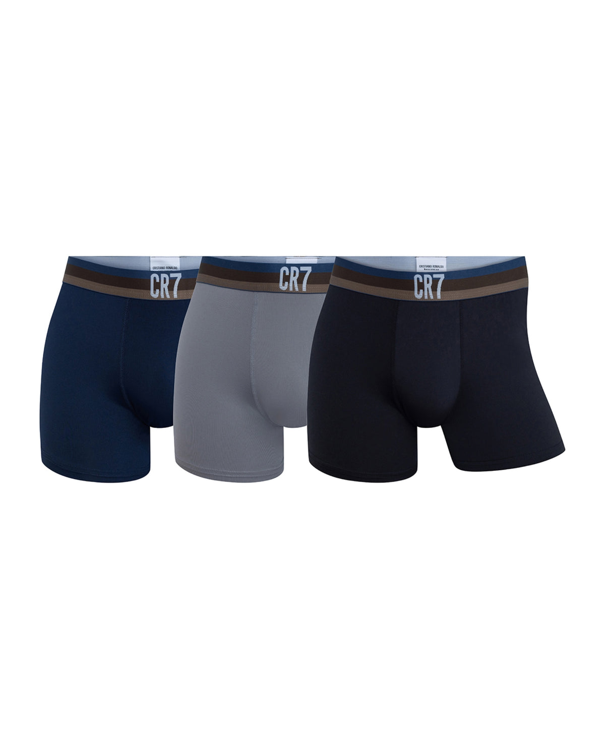 CR7 Men's 3-Pack Micro Blend Trunks