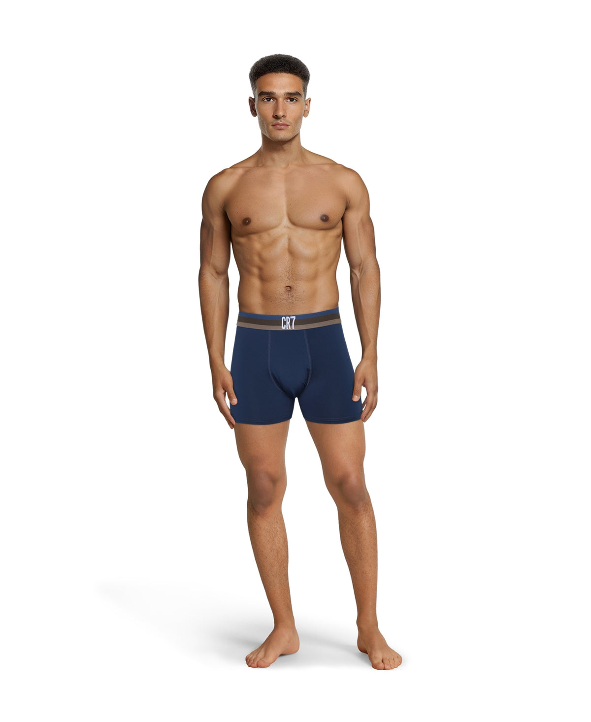 Paquete de 2 calzoncillos de mezcla de algodón CR7 para hombre