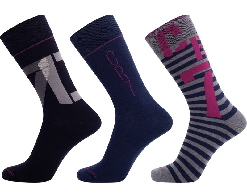 CR7 Men's 3-Pack Fashion Socks