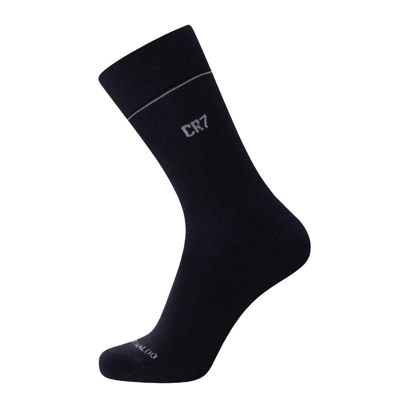 CR7 Men's Cotton Blend 3-Pack Fashion Socks