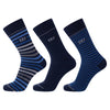 CR7 Men's Cotton Blend 3-Pack Fashion Socks, multicolor