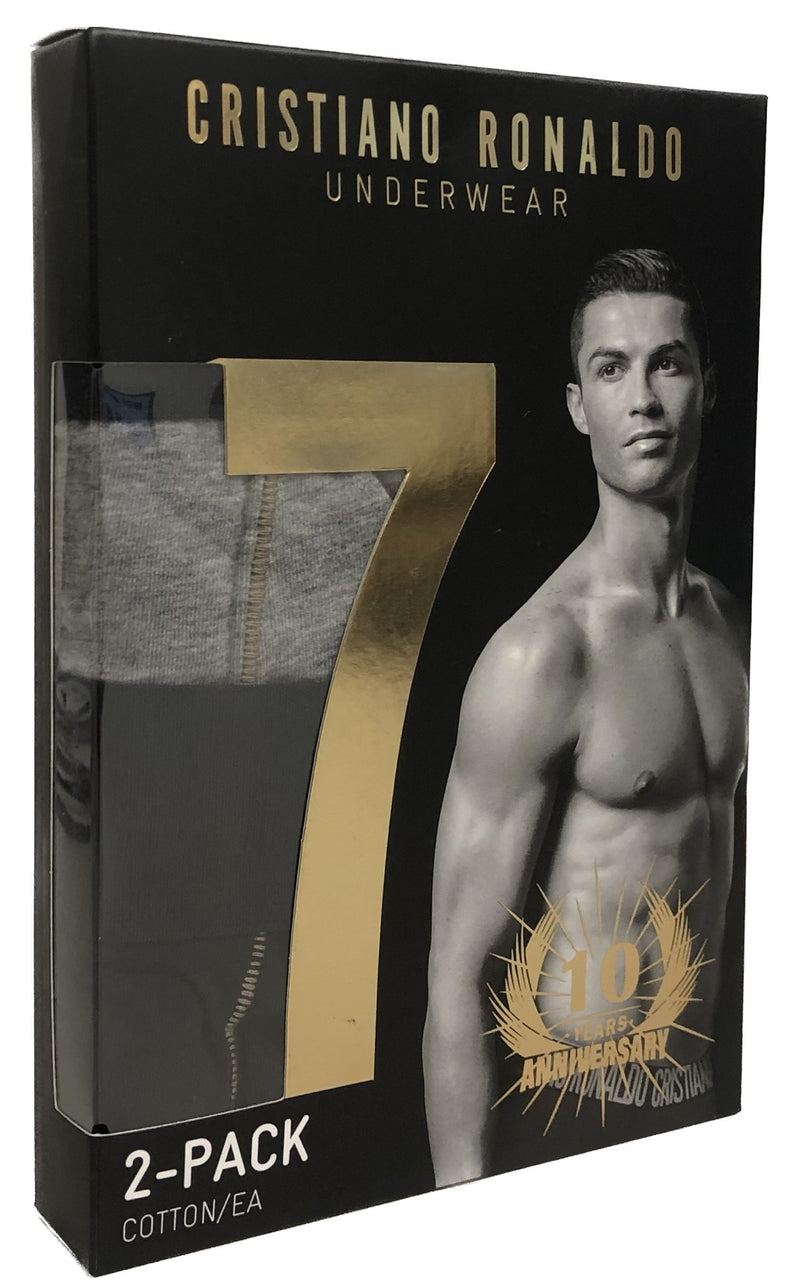 CR7 Mens Boxers Cristiano Ronaldo Big Letters 3 Pack Breathable