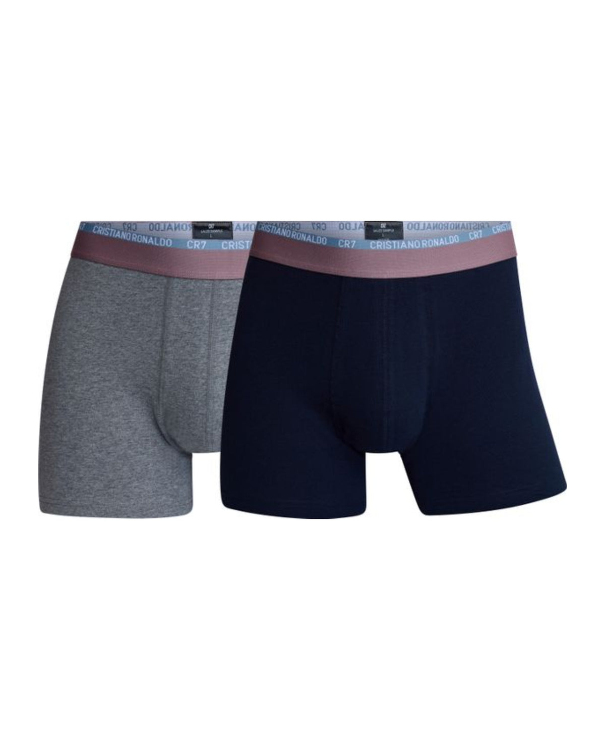 CR7 Men's 2-Pack Cotton Blend Trunks