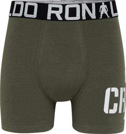 CR7-Boxers Men's Organic Cotton PACK of 2, CR7 logo stretch with Contr –  Underwear-Zone