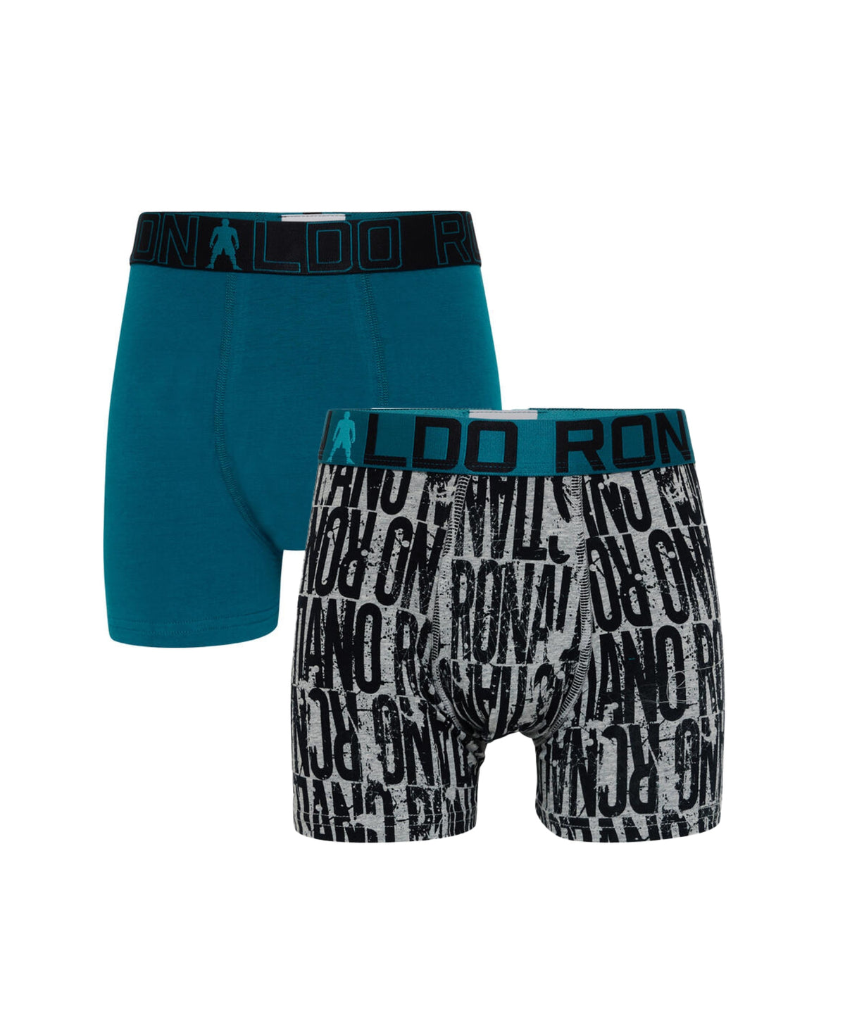 CR7 Boy's 2-Pack Cotton Blend Trunks