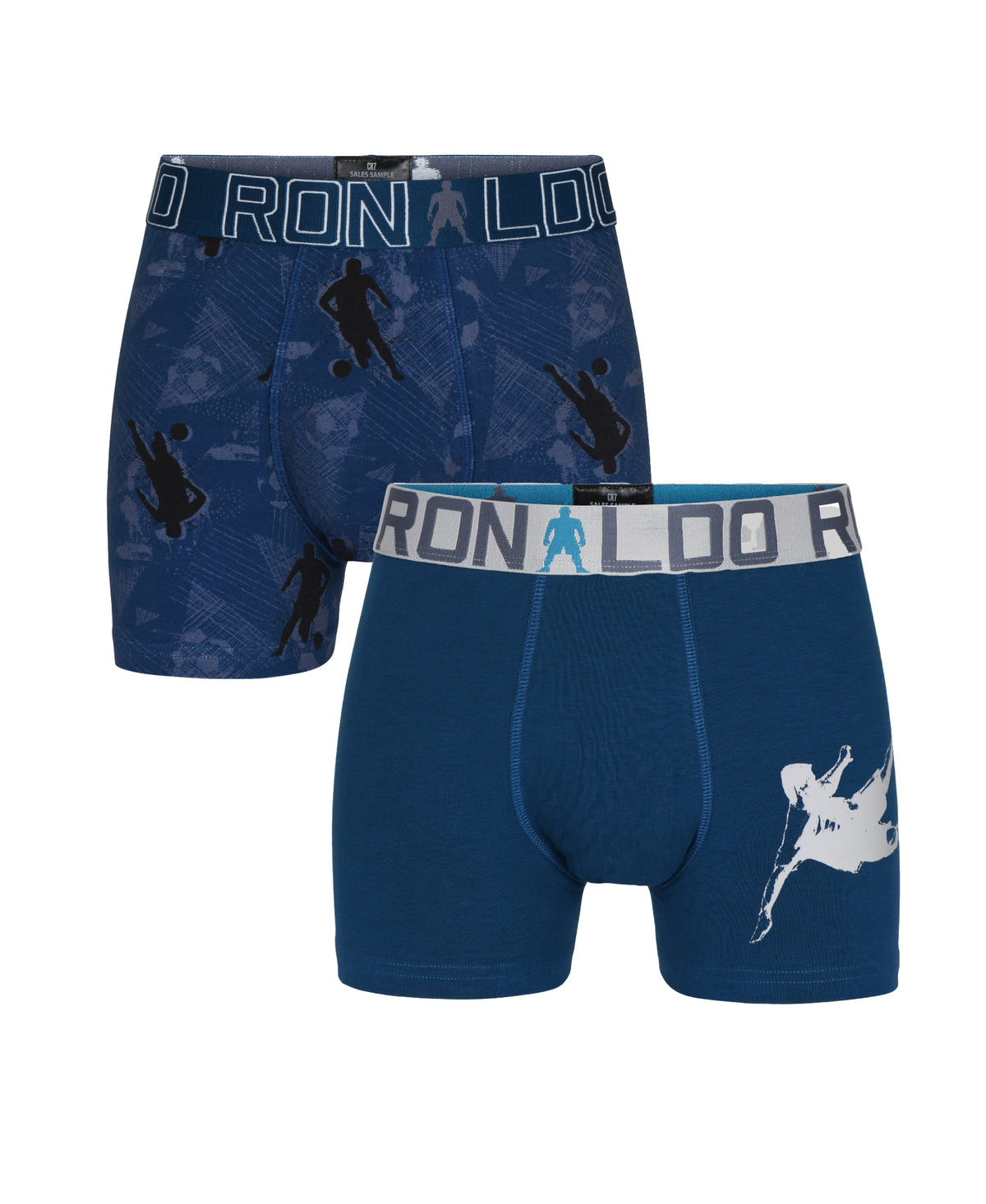 CR7 Boy's 2-Pack Cotton Blend Trunks