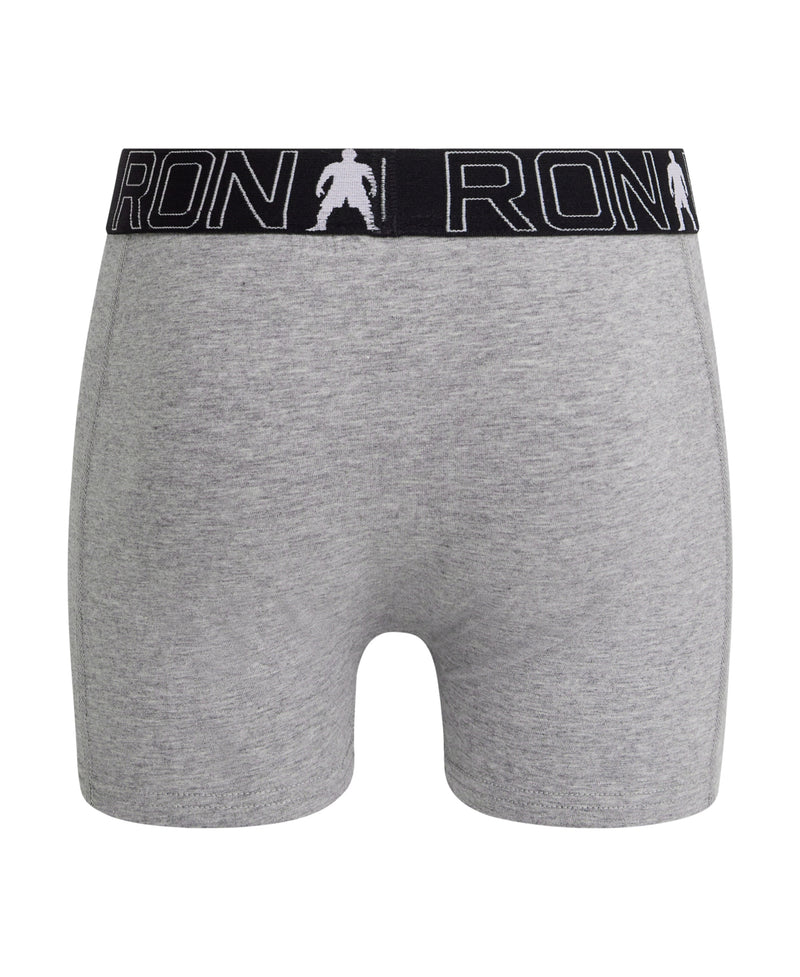 CR7 Boy's Travel Bag, Value 5-Pack Cotton Blend Trunks