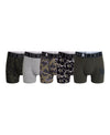 CR7 Boy's Travel Bag, Value 5-Pack Cotton Blend Trunks