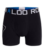 CR7 Boy's Travel Bag, Value 5-Pack Cotton Blend Trunks