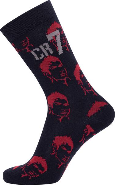 CR7 Boy's Cotton Blend 3-Pack Crew Socks