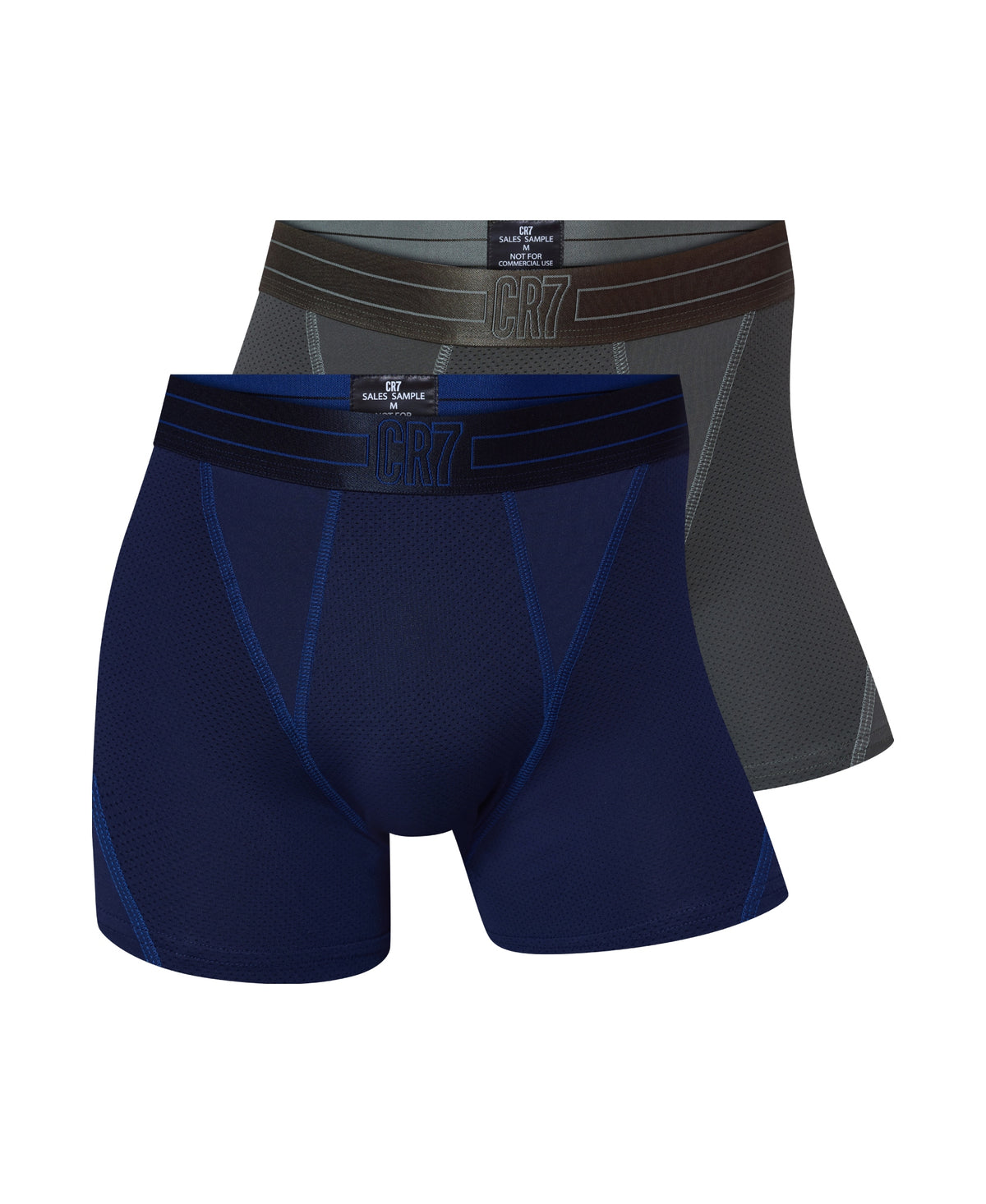 CR7 Men's 2 Pack Micro Mesh Trunks