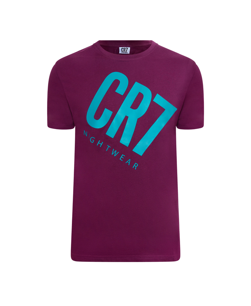 CR7 Men's Loungewear Set - Shorts, Short Sleeve