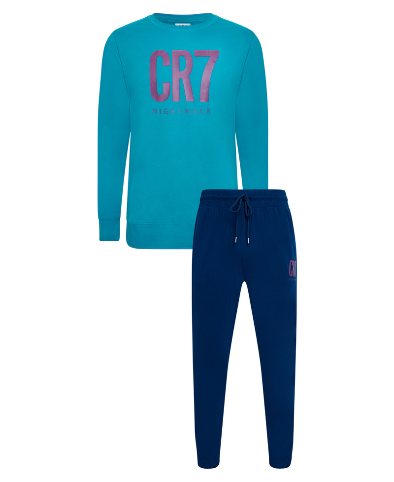 CR7 Men's Loungewear Set - Pants, Long Sleeve