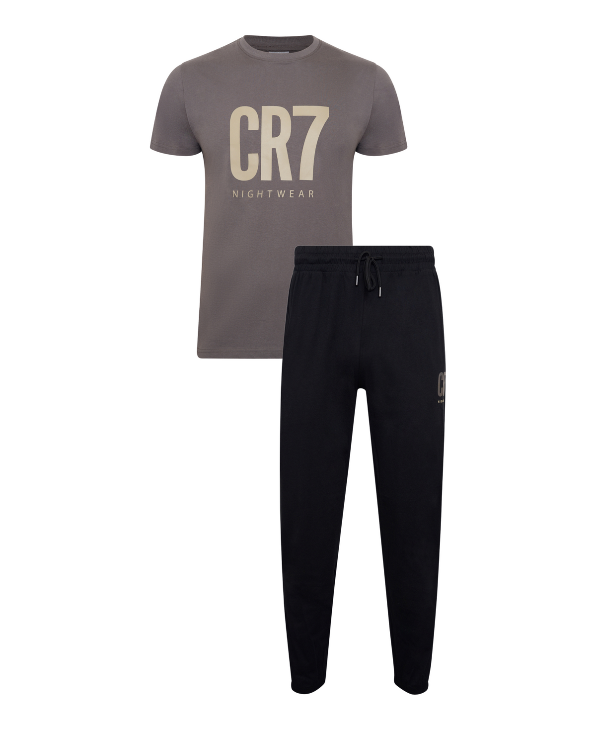 CR7 Men's Loungewear Set - Pants, Short Sleeve