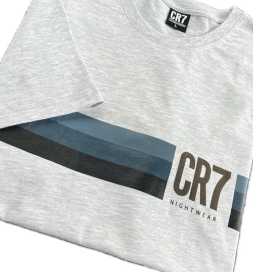 CR7 Men's Loungewear Set- Pants, Short Sleeve