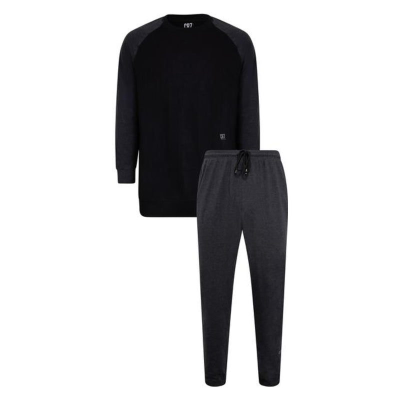 CR7 Men's Loungewear Set- Pants, Long Sleeve