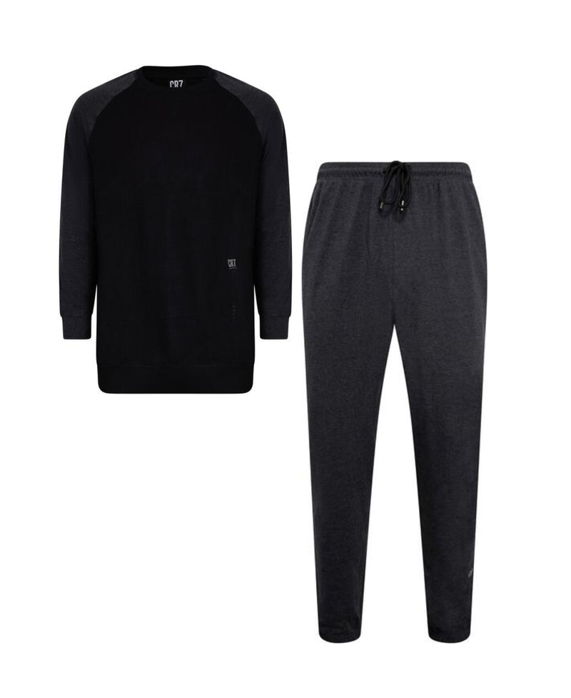 CR7 Men's Loungewear Set- Pants, Long Sleeve